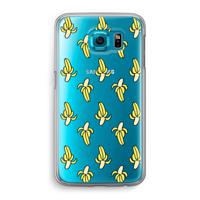 Bananas: Samsung Galaxy S6 Transparant Hoesje