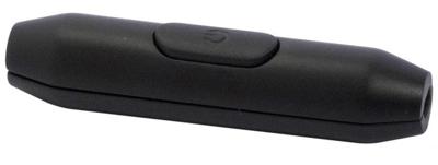 Snoerschakelaar rond design zwart 2A - 7401110