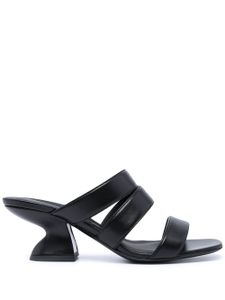 Ferragamo mules Steffie 60 mm à talon épais - Noir