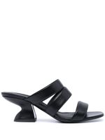 Ferragamo mules Steffie 60 mm à talon épais - Noir