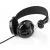 Nedis HPWD1104BK hoofdtelefoon/headset Bedraad Hoofdband Oproepen/muziek Zwart