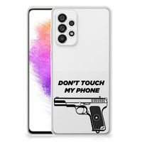 Samsung Galaxy A73 5G Silicone-hoesje Pistol DTMP - thumbnail