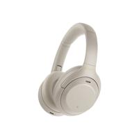 Sony WH1000XM4S.CE7 Over Ear koptelefoon Bluetooth, Draadloos Zilver Noise Cancelling Touchbesturing