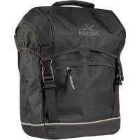 Greenlands fietstas travel 20 liter 30 x 37 x 17 cm zwart