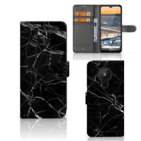 Nokia 5.3 | Bookcase | Marmer Zwart - Origineel Cadeau Vader