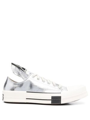 Converse x Rick Owens DRKSHDW baskets TURBODRK Chuck 70 - Argent