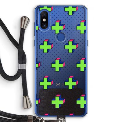 8-bit N°10: Xiaomi Mi Mix 3 Transparant Hoesje met koord