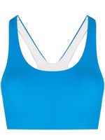 The Upside brassière de sport Peached Jade à logo - Bleu