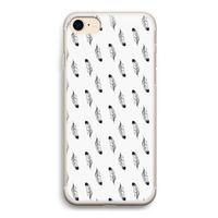 Pluimen: iPhone 7 Transparant Hoesje