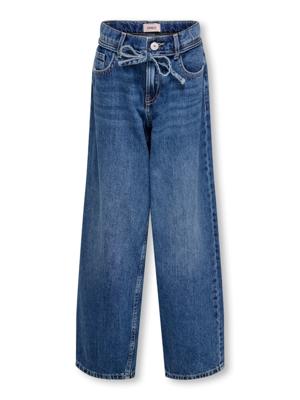 Kids ONLY winter jeansbroek meisjes - blauw - KogGianna - balloon fit