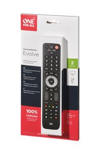 One For All Advanced Evolve 2 afstandsbediening IR Draadloos TV, TV set-topbox Drukknopen