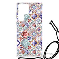 Samsung Galaxy S23 Ultra Anti-Shock Hoesje Tiles Color - thumbnail