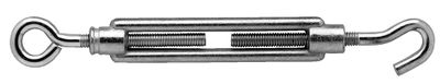 Spanschroef vz met haak en oog M10x120mm