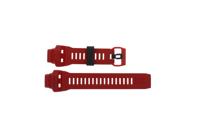 Horlogeband Casio GBD-H1000 / GBD-H1000-4 Rubber Rood 21mm