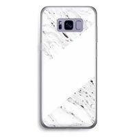 Biggest stripe: Samsung Galaxy S8 Plus Transparant Hoesje
