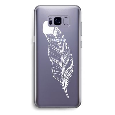 Pluim: Samsung Galaxy S8 Plus Transparant Hoesje