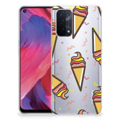 OPPO A93 5G | Siliconen Case | Icecream