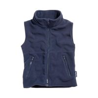 Playshoes fleece vestje uni marine Maat - thumbnail