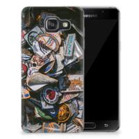 Samsung Galaxy A3 2016 | Siliconen hoesje | met foto Badges