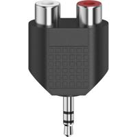Hama Audio-adapter 3,5mm jack-stekker 2 cinch-koppelingen