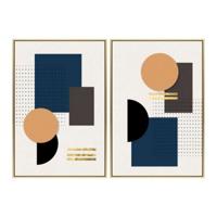 Canvas DKD Home Decor polyestyreen Canvas 51,5 x 3,5 x 71,5 cm