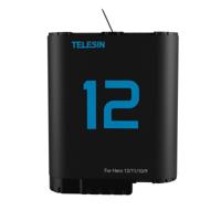Telesin batterij Double Arc voor GoPro Hero 12/11/10/9 - 1720 mAh