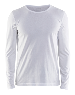 Blåkläder T-Shirt lange mouw 35001042 | Wit | Maat 4XL - 7330509596470