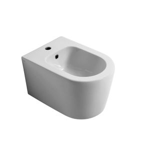 Salenzi Bidet Form Square Mat Wit