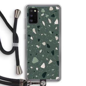 Terrazzo N°19: Samsung Galaxy A41 Transparant Hoesje met koord