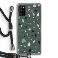 Terrazzo N°19: Samsung Galaxy A41 Transparant Hoesje met koord