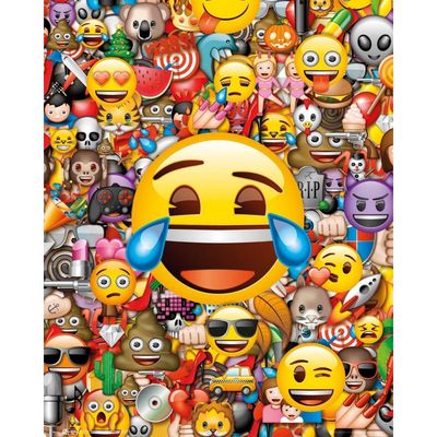 GBeye Emoji Collage Poster 40x50cm GBeye Emoji Collage Poster 40x50cm