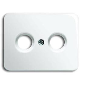 Busch-Jaeger 2CKA001753A7628 Aansluitdoos voor satellietschotel Afdekking Wit, Diepzwart (RAL 9005) 1 stuk(s)