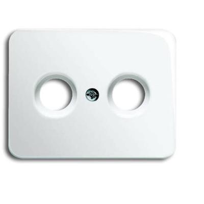 Busch-Jaeger 2CKA001753A7628 Aansluitdoos voor satellietschotel Afdekking Wit, Diepzwart (RAL 9005) 1 stuk(s)