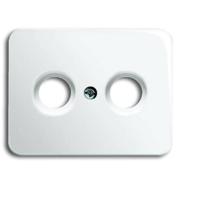 Busch-Jaeger 2CKA001753A7628 Aansluitdoos voor satellietschotel Afdekking Wit, Diepzwart (RAL 9005) 1 stuk(s)