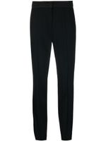 Emporio Armani pantalon slim à taille haute - Noir