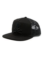 Philipp Plein casquette Skull & Bones - Noir