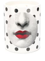 Fornasetti bougie parfumée Comme des Forna - Blanc