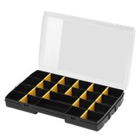 STANLEY STST81681-1 Universeel Assortimentskoffer (b x h x d) 357 x 48 x 229 mm Aantal vakken: 22 Inhoud 1 stuk(s)