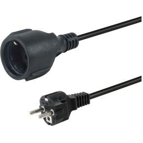 Equip 112180 electriciteitssnoer Zwart 1,8 m CEE7/7 CEE7/3