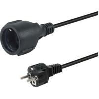 Equip 112180 electriciteitssnoer Zwart 1,8 m CEE7/7 CEE7/3