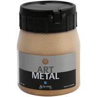 Schjerning Hobbyverf metallic, medium goud(5104), 250 ml/ 1 fles