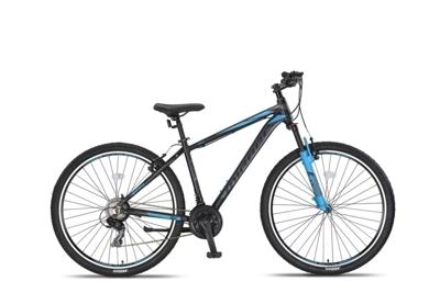 Umit Mirage Cropped MTB 29 Inch 50 cm Unisex 21V V Brakes Zwart/Blauw