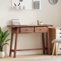 Bureau met lade Bruin 110 x 30 x 79 cm Massief Mahoniehout