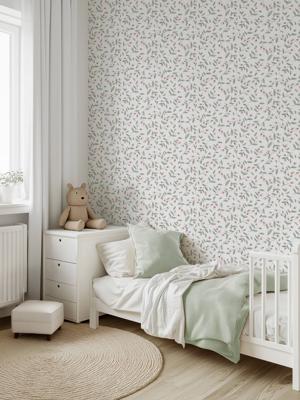 Vliesbehang Bloemenknoppen LILIPINSO meerkleurig