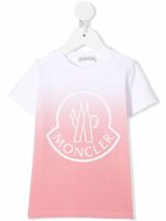 Moncler Enfant t-shirt à logo imprimé - Rose - thumbnail