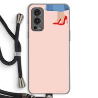 High heels: OnePlus Nord 2 5G Transparant Hoesje met koord