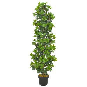 VidaXL Kunstplant met pot laurierboom 150 cm groen