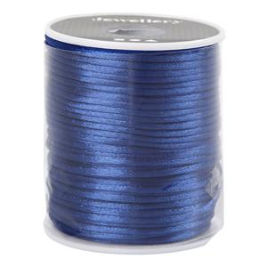 Creativ Company Satijnkoord donkerblauw, 50m