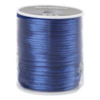 Creativ Company Satijnkoord donkerblauw, 50m