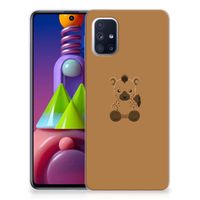 Samsung Galaxy M51 Telefoonhoesje met Naam Baby Hyena - thumbnail
